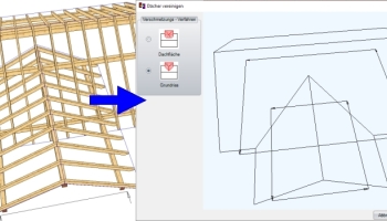 Łączenie wielu dachów